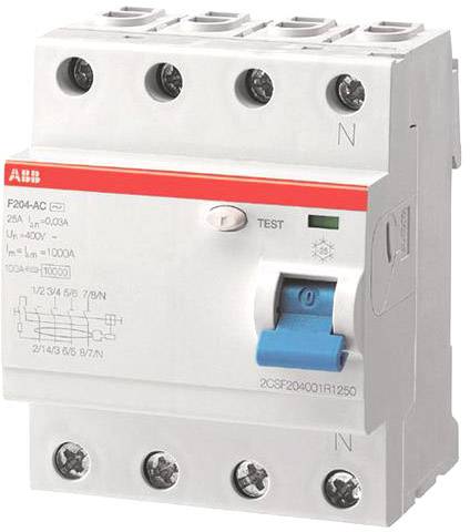 ABB 2CSF204123R1630 RCCB A 63 A 0.03 A 230 V