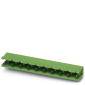A green chocolate bar with wafer layers, half unwrapped, reveals its layers from the outside.