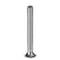 A metallic valve stem is shown vertically.