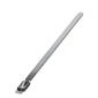 A silver, long metal tool with a small, angled end.