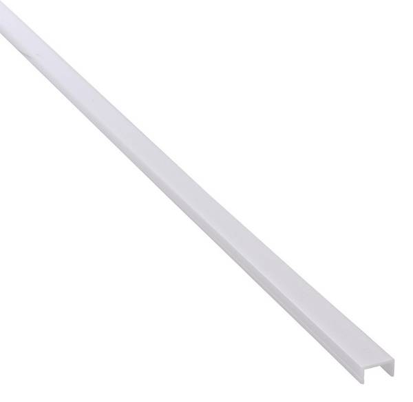 Barthelme 62399311 Opal Plastic cover impact-resistant opal white 1 m
