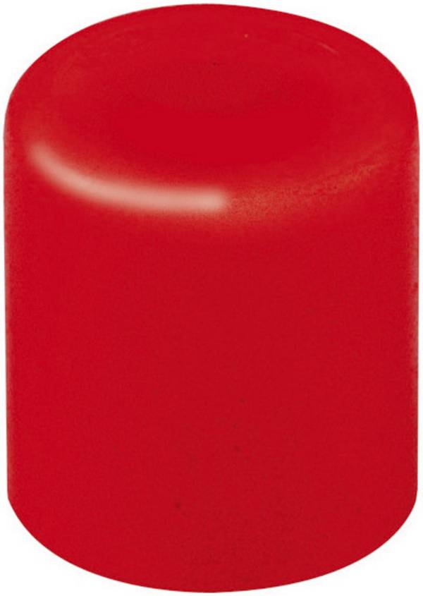 Mentor 1840.0021 1840.0021 Push button Red (Ø x H) 3.8 mm x 4 mm 1 pc(s)
