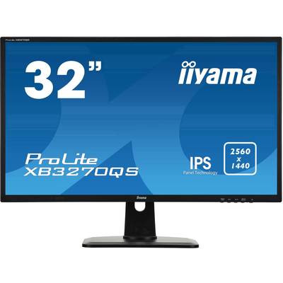 Iiyama ProLite XB3270QS LED EEC G (A - G) 81.3 cm (32 inch) 2560 x 1440 p 16:9 4 ms DisplayPort, DVI, HDMI™, Headphone i-0