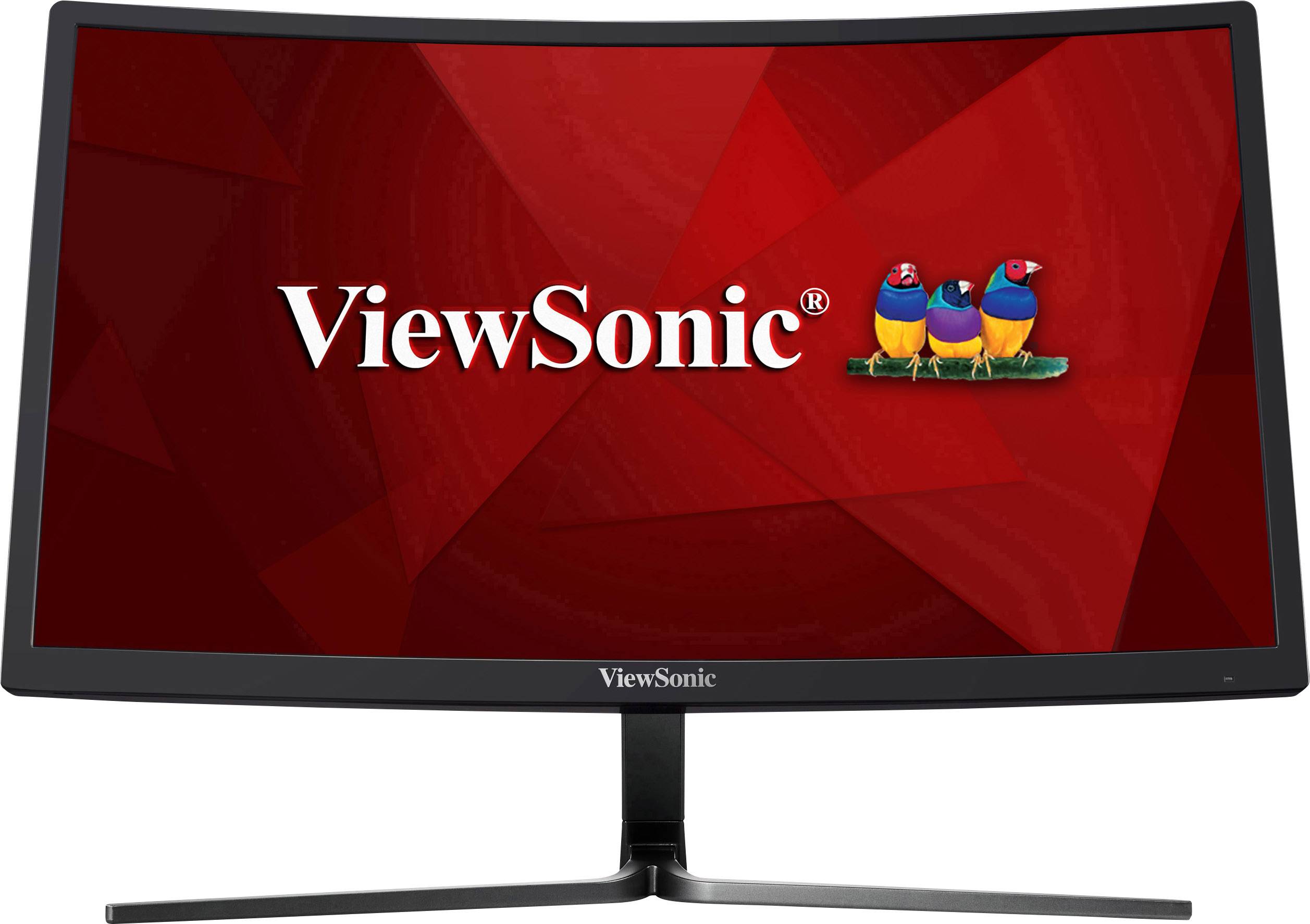 Viewsonic VX2458-C-MHD LCD EEC F (A - G) 61 cm (24 inch) 1920 x 1080 p 16:9 1 ms HDMI™, DisplayPort, DVI, Headphone jack-1