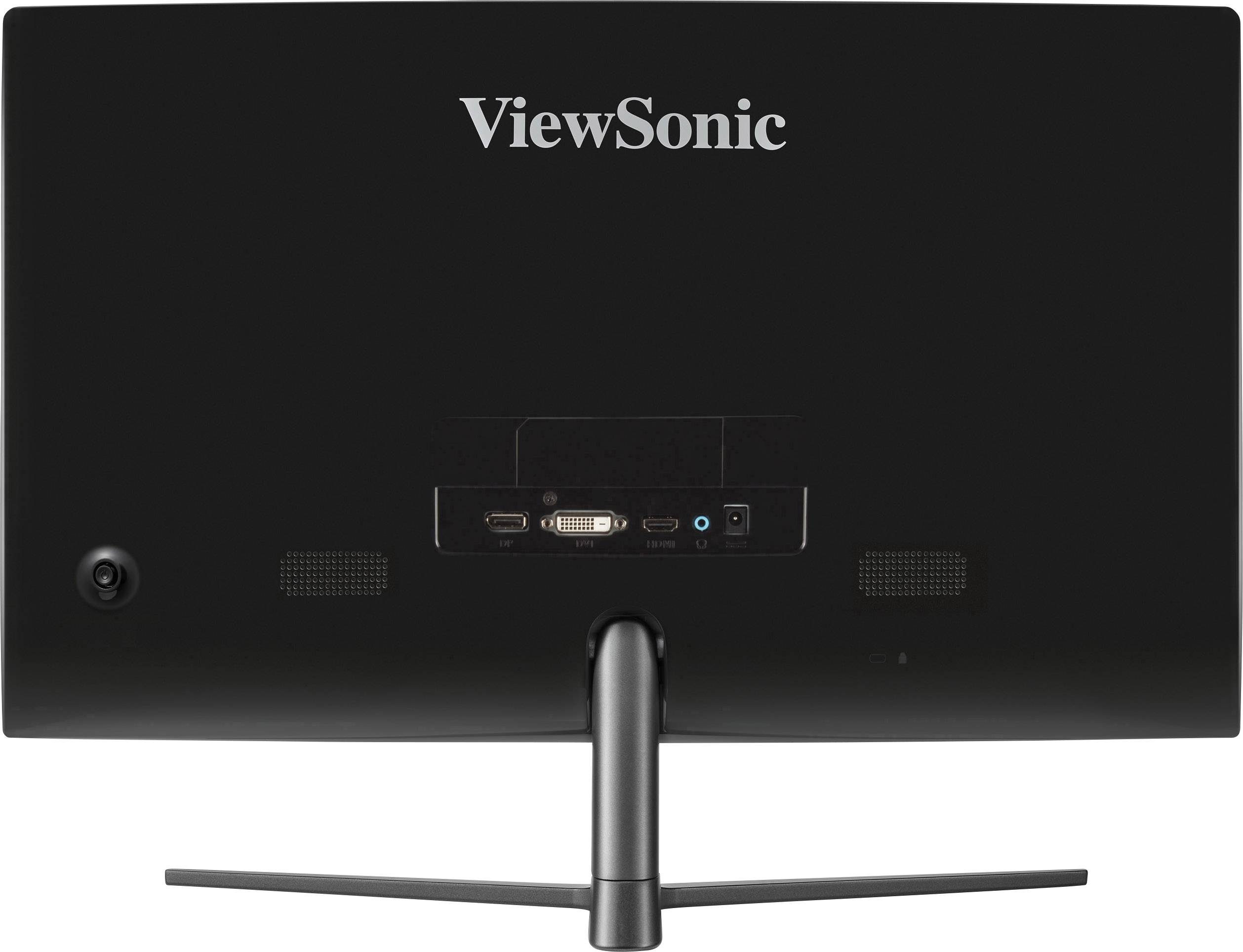 Viewsonic VX2458-C-MHD LCD EEC F (A - G) 61 cm (24 inch) 1920 x 1080 p 16:9 1 ms HDMI™, DisplayPort, DVI, Headphone jack-6