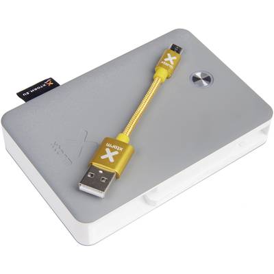 Xtorm by A-Solar Explore Micro-USB Power bank 9000 mAh Quick Charge 3.0 Li-ion  Grey, White Status display