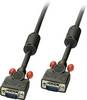 LINDY VGA Cable VGA 15-pin plug, VGA 15-pin plug 2.00 m Black 36373 VGA cable