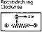 Diagram of an electrical circuit. Below is a battery with its symbol. An arrow points to 'CW' for a clockwise rotational movement.