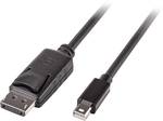 Lindy Mini DP to DP cable, black, 2 m