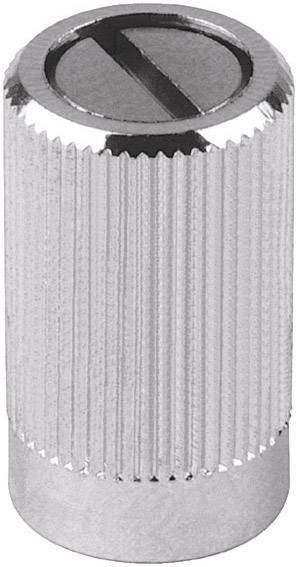 Mentor 487.4 487.4 Control knob Chrome (Ø x H) 8 mm x 14 mm 1 pc(s)