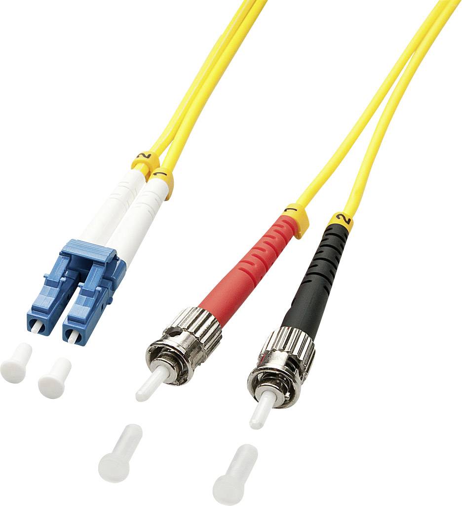 LINDY 5m LC-ST OM2 50/125 Fibre Optic Patch Cable