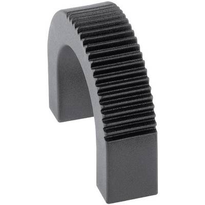 Mentor 3210.1003 Finger handle  Black (L x W x H) 35 x 9.5 x 27 mm 1 pc(s) 