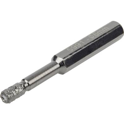 'Diamond drill bit with 6 mm diameter, Article number 5991. Suitable for drilling hard materials.'