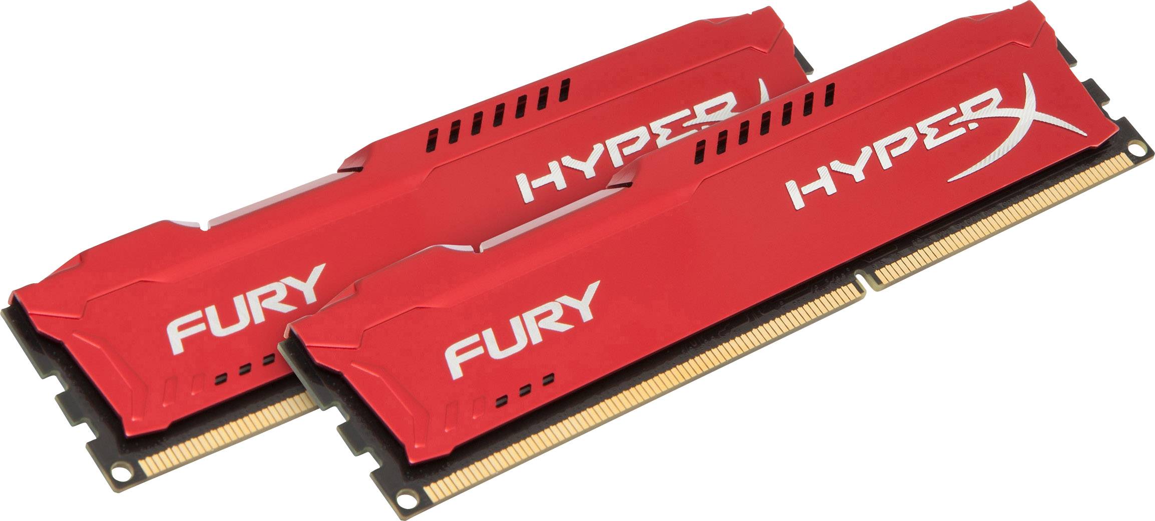 HyperX Fury PC RAM kit DDR3 8 GB 2 x 4 GB Non-ECC 1600 MHz 240-pin DIMM CL10 HX316C10FRK2/8
