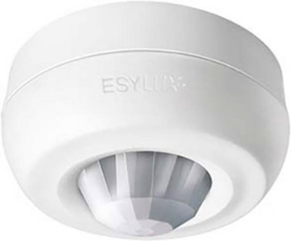ESYLUX EB10430886 Ceiling Motion detector 360 ° Relay  White IP40