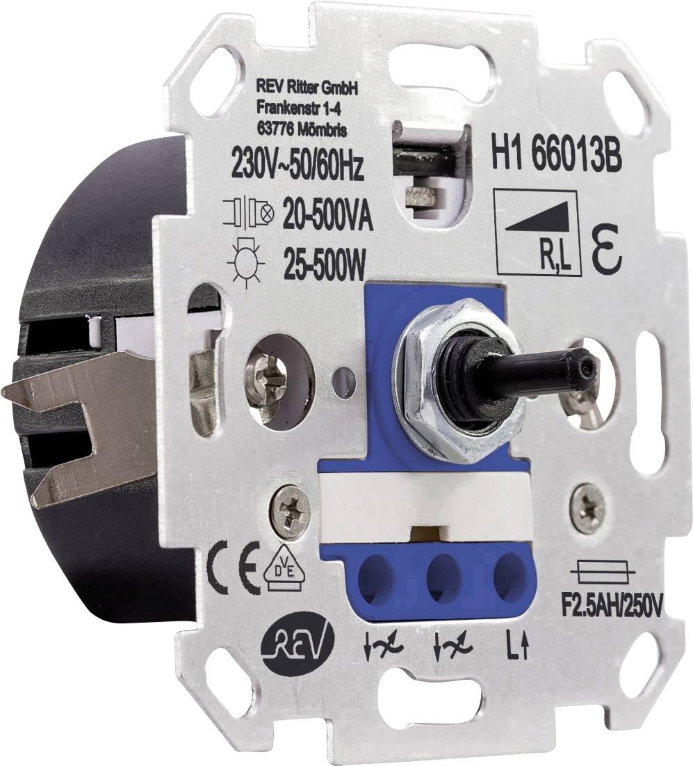 Image of REV Insert Dimmer Technik White, Blue 0399610006 1 pc(s)