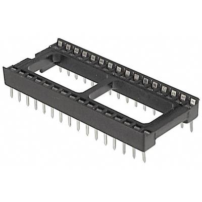 TRU COMPONENTS 1586537 A 06-LC-TT IC socket Contact spacing: 7.62 mm Number of pins (num): 6  1 pc(s) 