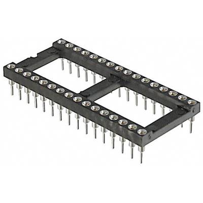 TRU COMPONENTS 1586561 AR 24 HZL/7-TT IC socket Contact spacing: 7.62 mm Number of pins (num): 24 Precision contacts 1 p
