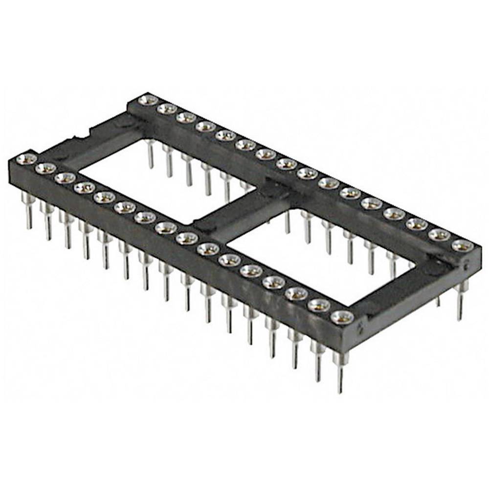 TRU COMPONENTS 1586558 AR 06 HZL-TT IC socket Contact spacing: 7.62 mm Number of pins (num): 6 Precision contacts 1