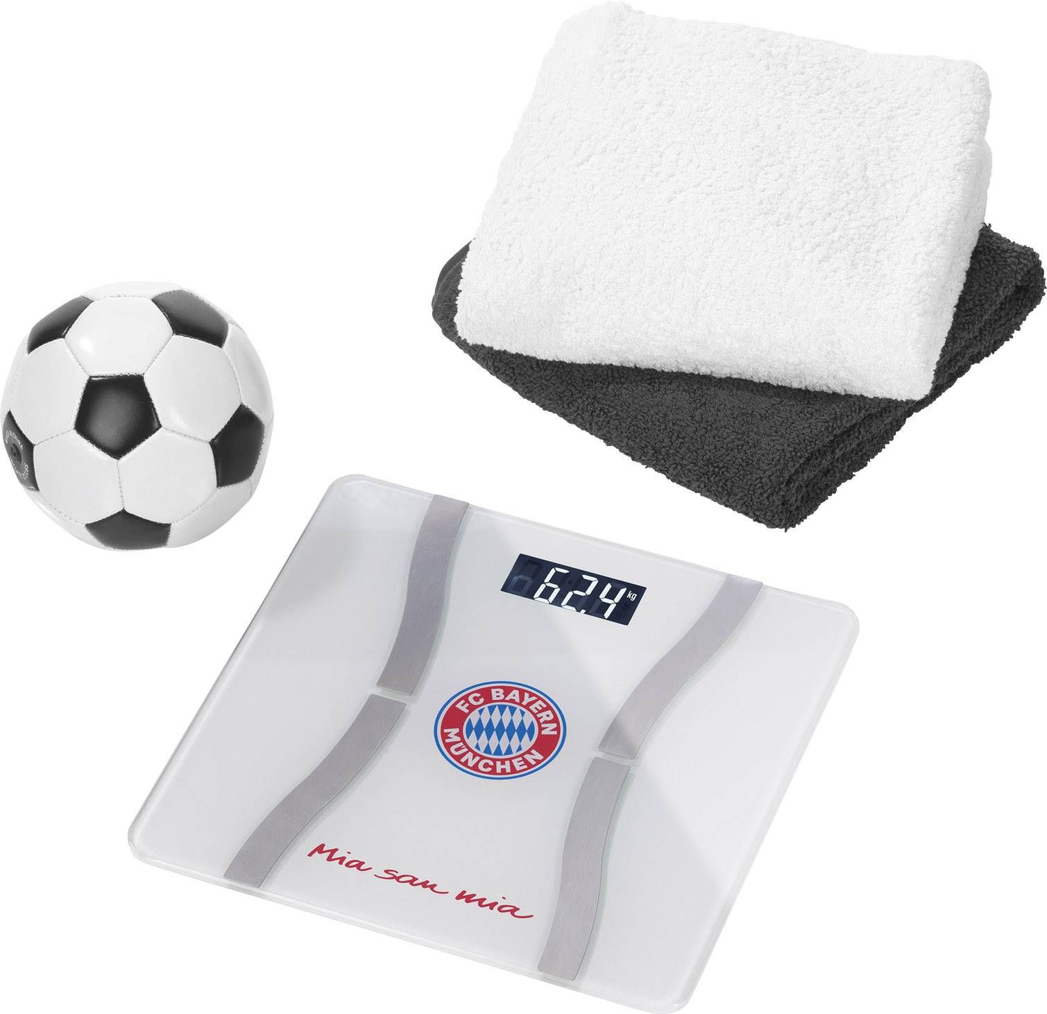 Smart bathroom scales Weight range=180 kg White, Red Incl. Bluetooth-3