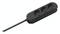 A black three-socket extension lead with a long cable, suitable for expanding power connections.