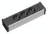Bachmann 333.1007 Power strip (w/o switch) Aluminium , Black PG connector