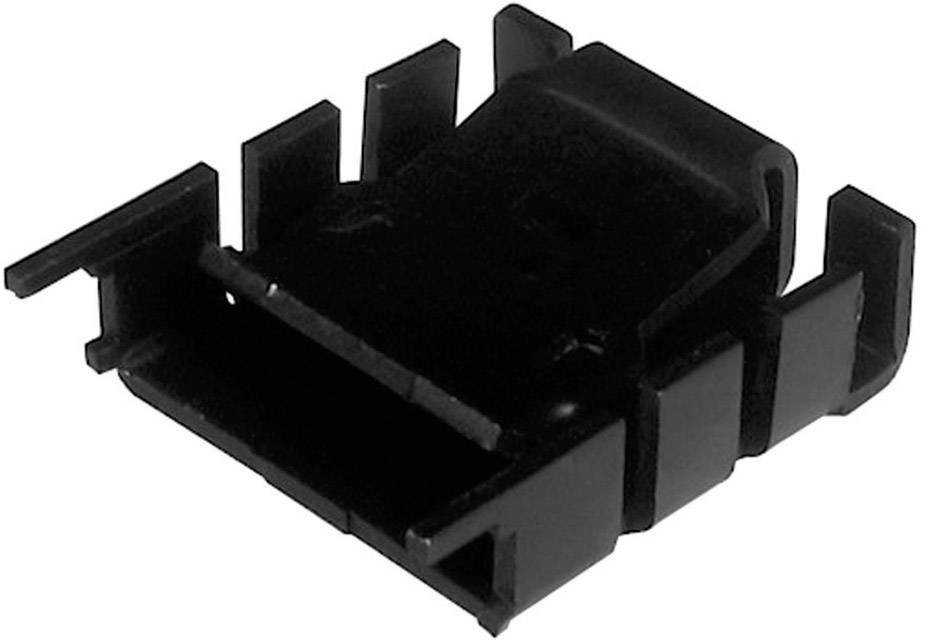 TRU COMPONENTS 1586621 TC-V8510B-203 Heat sink 18 K/W (L x W x H) 25.4 x 25 x 8.5 mm TO 220