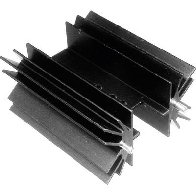 Black, rectangular ventilation slot, console-like in shape, with multiple parallel slats for temperature regulation.