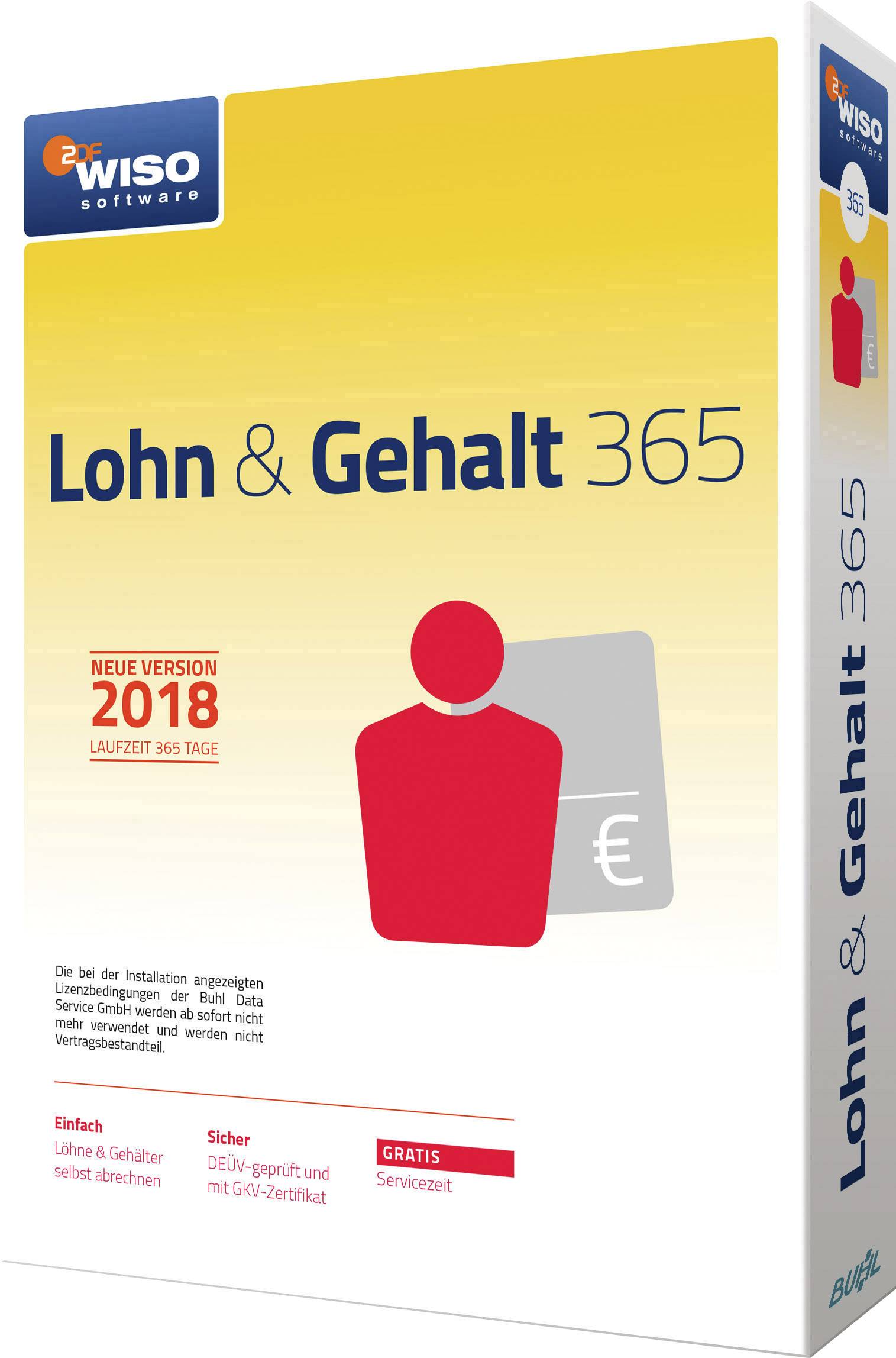 Wiso Lohn Gehalt 365 19 Full Version 1 Licence Windows Finance Accounting Conrad Com