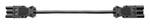 Bachmann 375.071 0.5m black power cable