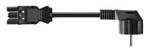 Bachmann 375.076 black 5 m GST 18 GST 18/3 power cable