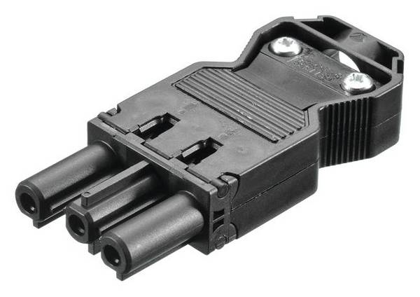 Bachmann 375.514 Double pole connector White 0 mm
