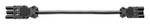 Bachmann 375.127 1.5m black power cable