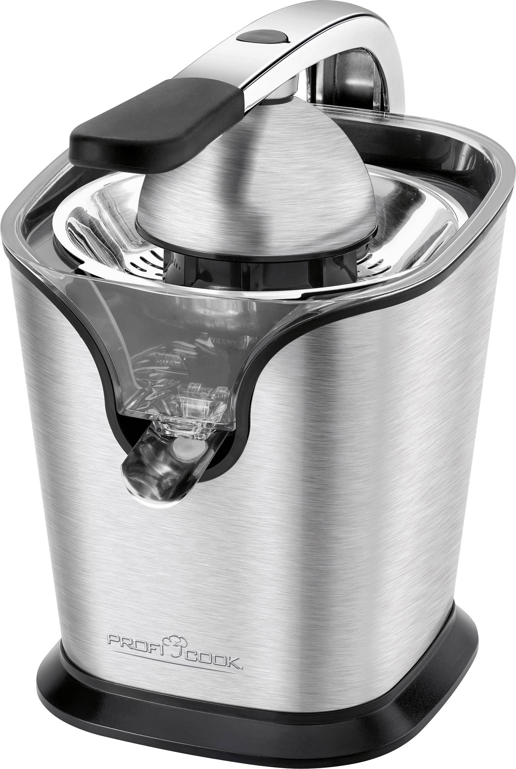 Image of Profi Cook Lemon squeezer PC-ZP 1154 160 W Stainless steel, Black