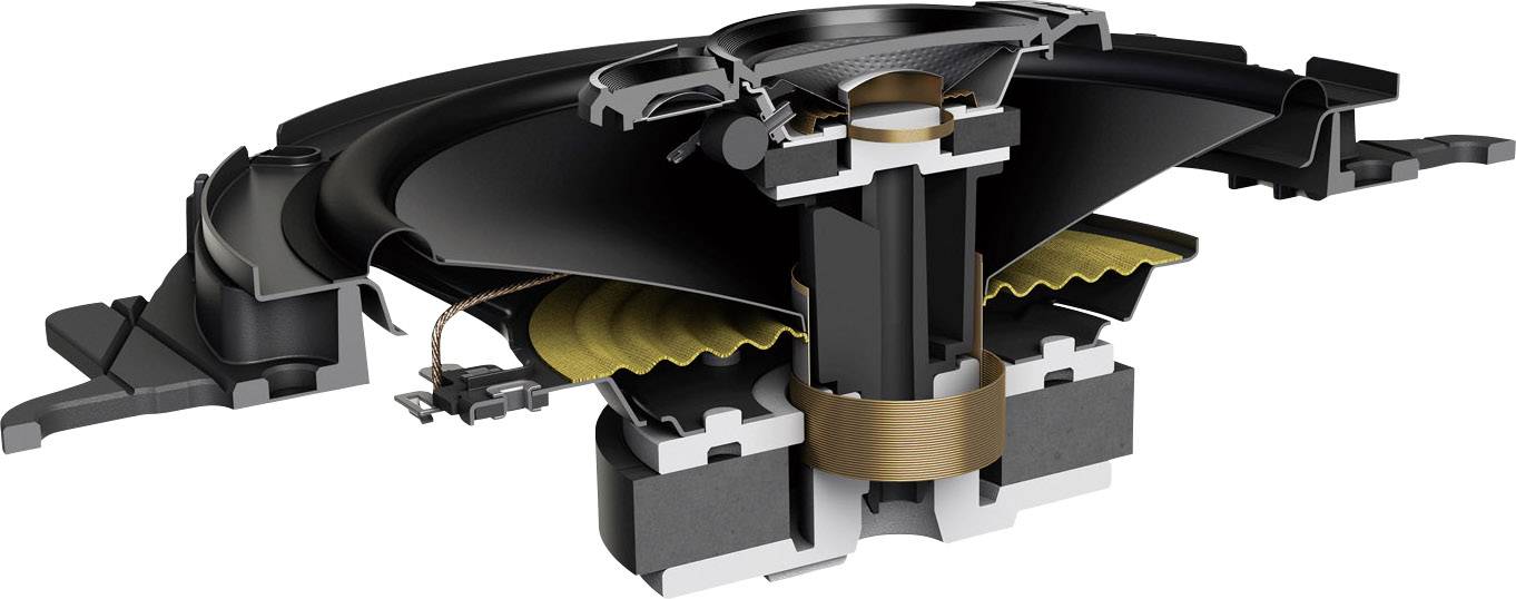 Pioneer TS-A1670F 3-way triaxial flush mount speaker 320 W Content: 1 pc(s)-2