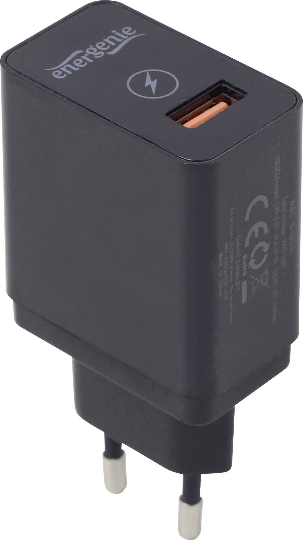 Energenie Pure-Power USB charger Mains socket Max. output current 3000 mA USB 3.2 1st Gen port A (USB 3.0) No. of output-1