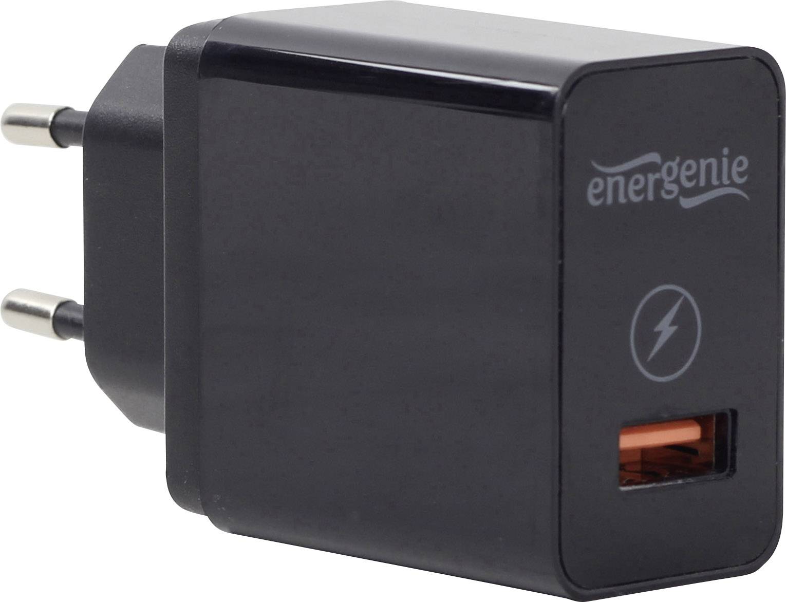 Energenie Pure-Power USB charger Mains socket Max. output current 3000 mA USB 3.2 1st Gen port A (USB 3.0) No. of output-4