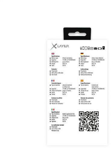 Xlayer Plus Heat Power bank 5200 mAh Li-ion Rose Gold-4