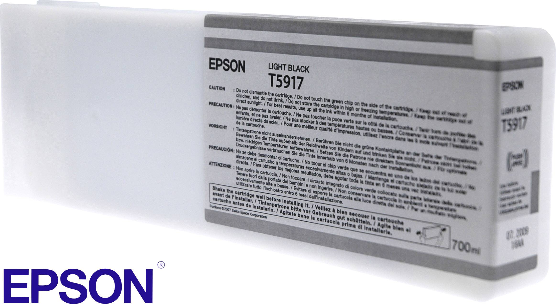 Epson Ink T5917 Original Light Black C13t591700 