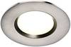 Nordlux Clarkson LED bathroom recessed light 3-piece set 14.4 W IP65 Stainless steel (brushed)