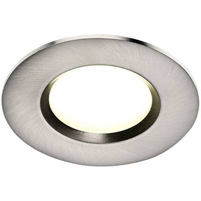Nordlux Clarkson LED bathroom recessed light 3-piece set 14.4 W IP65 Stainless steel (brushed)-0