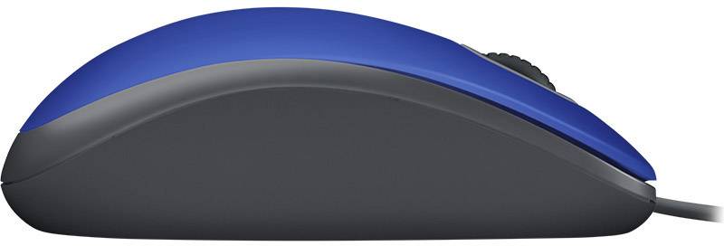 Logitech M110 SILENT Mouse USB Optical Blue 3 Buttons 1000 dpi Built-in scroll wheel-2
