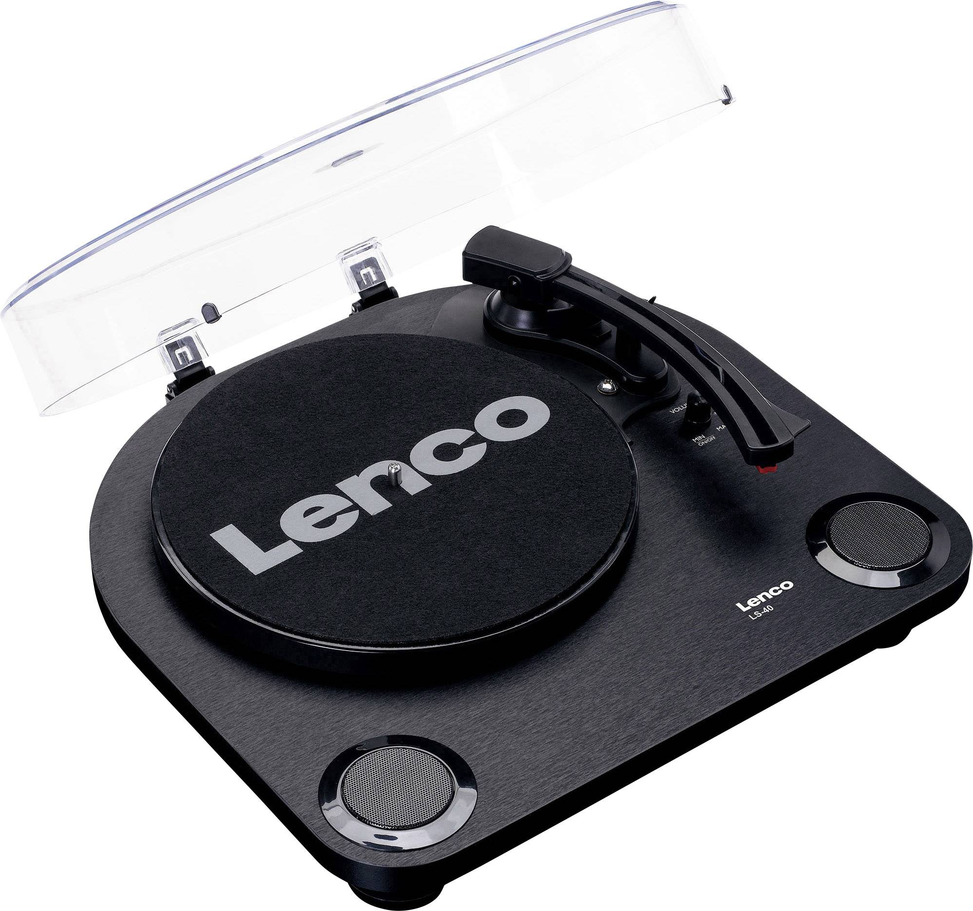 Lenco LS-40 Turntable type Belt drive Black-4