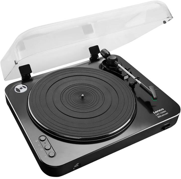 Lenco LBT-120 USB turntable Belt drive Black-3