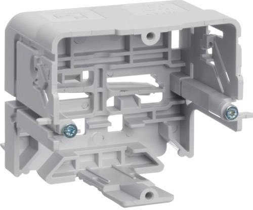 Hager GLT5010 Trunking Socket module (L x W) 71 mm x 64 mm 1 pc(s) Grey-white (RAL 7035)