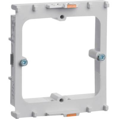 Image of Hager GLT1511 Trunking Socket module (L x W) 71 mm x 64 mm 1 pc(s) Grey-white (RAL 7035)