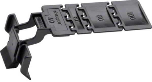 Hager BA7CLIP Cable clip Fixing pin (W x H x D) 70.0000 x 20.0000 x 8.0000 mm 1 pc(s) Multicolour