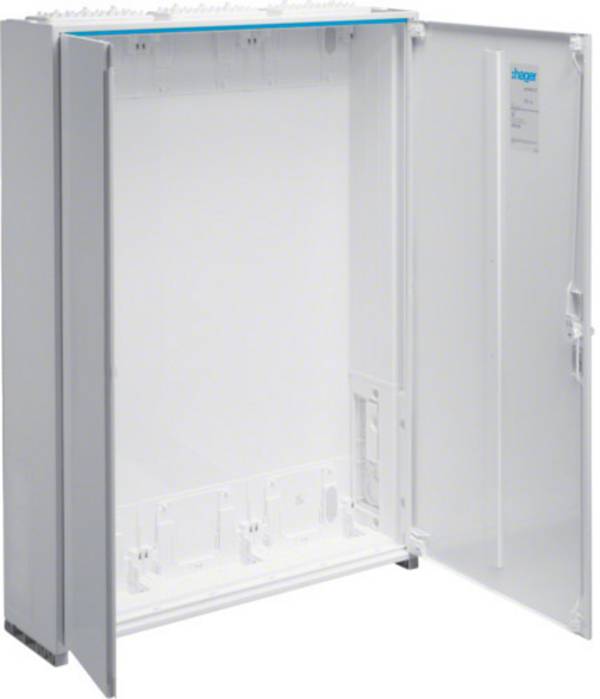 Hager ZB33S ZB33S Meter box Surface-mount, Flush mount, Semi-recessed No. of partitions = 252 Content 1 pc(s)