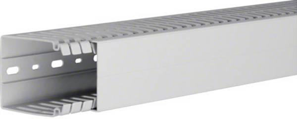 Hager HA780060 Cable duct (L x W x H) 2000 x 60 x 80 mm 1 pc(s) Light grey (metallic)