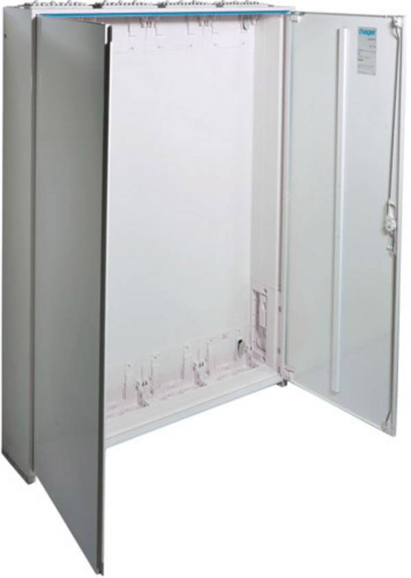 Hager ZB54S ZB54S Meter box Surface-mount, Flush mount, Semi-recessed No. of partitions = 432 Content 1 pc(s)